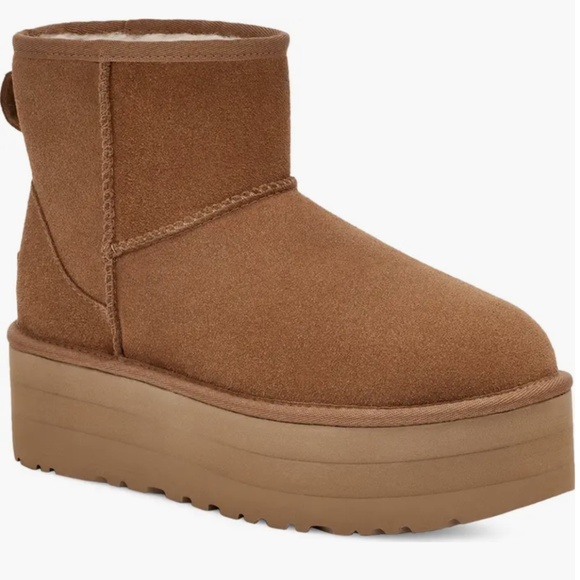 New🤎UGG® Classic Mini Platform Boot (Women) - Picture 2 of 8